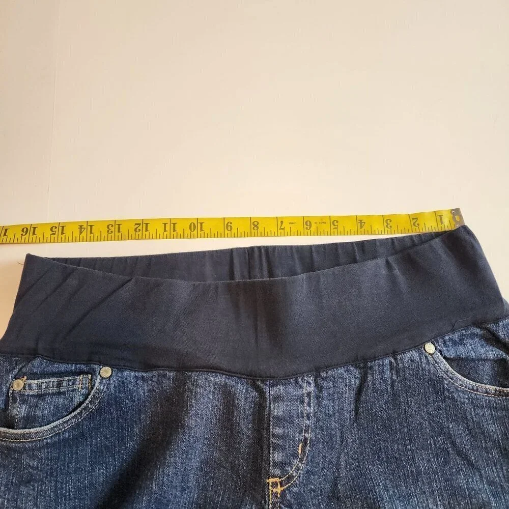 Liz Lange for Target maternity jeans size 12 blue